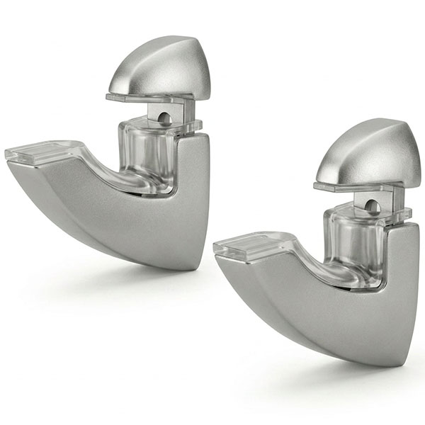 Pircher Reggimensola Clip SET Scoop Argento MM 6-25 - PIRCHER OBERLAND
